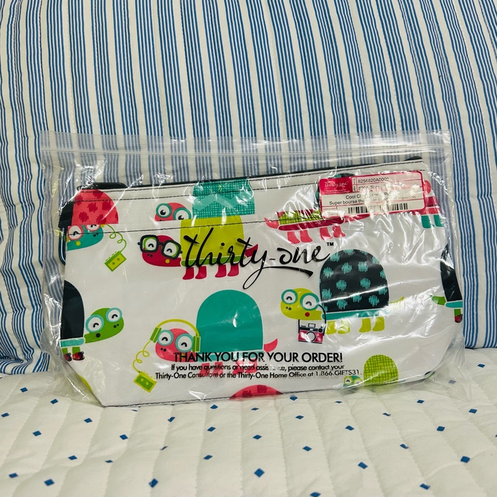 thirty-one Cool Clip Thermal Pouch ~ Topsy Turtles